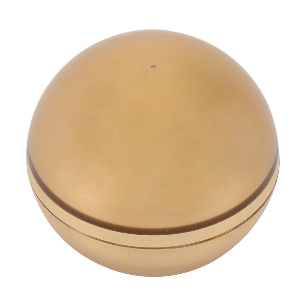 Gold 15 g Plastic Jar for Makeup Samples and Creams