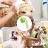 Rrlihjgu Dog Bath Brush with Soap Dispenser view 4