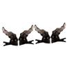 FRCOLOR 4-Piece Small Devil Horn Hair Clips view 1