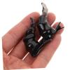 FRCOLOR 4-Piece Small Devil Horn Hair Clips view 3
