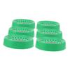 WOONEKY 6-Piece Durable Plastic Pigeon Nests with Cushion Protection, Reusable Bird Egg Trays for Outdoor Pigeon Breeding and Bird Keeping view 1