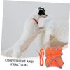 Supvox Adjustable Dog Harness for Small Dogs with Leash view 4