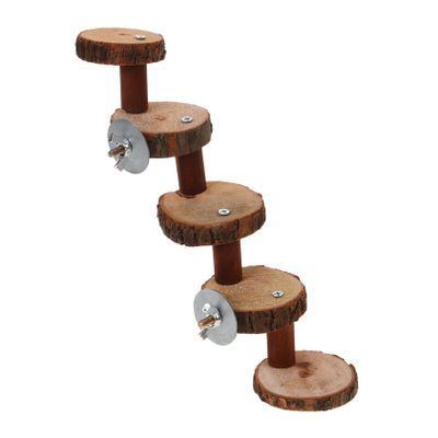 ORFOFE Parrot Toy Wooden Climbing Ladder
