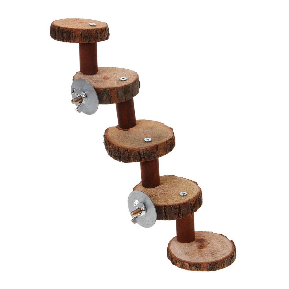 ORFOFE Parrot Toy Wooden Climbing Ladder