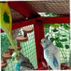 ORFOFE Parrot Toy Wooden Climbing Ladder view 3