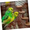 ORFOFE Parrot Toy Wooden Climbing Ladder view 4
