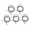 Mobestech 5-Piece Drain Cleaning Tool Set with 4-Claw Flexible Grippers view 1