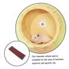 BESPORTBLE 5-Piece Hamster Running Wheel Abrasive Mat for Nail Care, Quiet and Stable, for Hamsters and Gerbils view 2