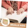Braille Writing Slate, 4 Rows, 28 Cells, 1 Set view 2