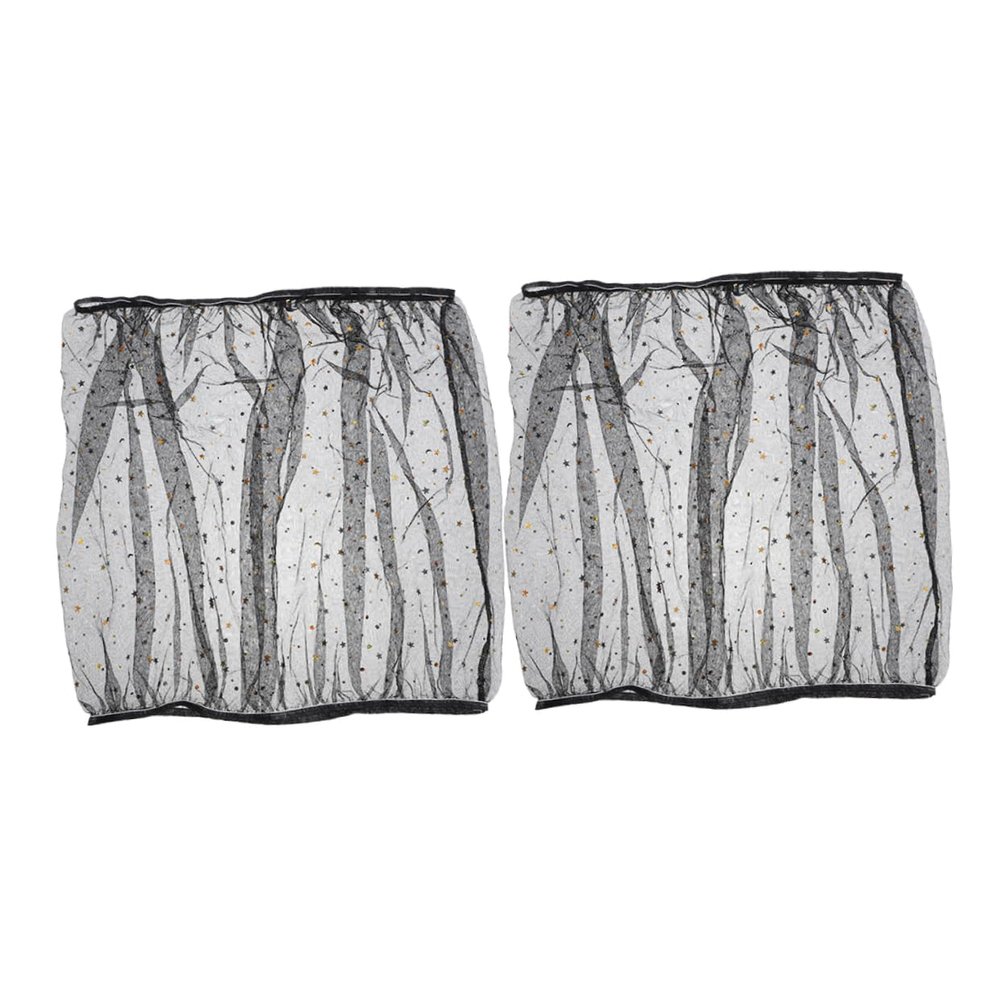 VILLFUL 2-Piece Breathable Bird Cage Protective Net Cover for Parrot Cages
