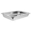 CIYODO Stainless Steel Open Cat Litter Box for Small Cats view 1