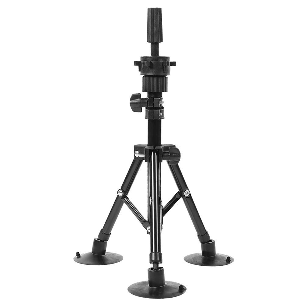 TIKATARER Wig Stand, Versatile Mannequin Head Stand with Stable Black Holder for Salon Training and Practice