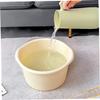 Beige Reusable PP Foot-Washing Basin view 4