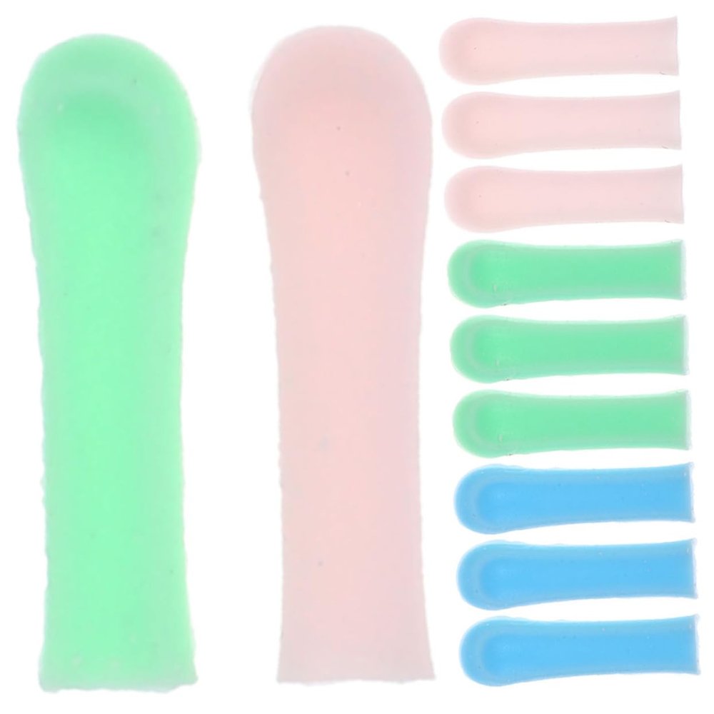 BCOATH 18-Piece Soft Silicone Ear Spoon Tips