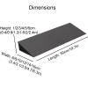 ZSXZCBDQ Rubber Threshold Ramps, 50 × 14 × 5 cm view 2