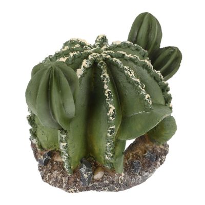 Green Resin Cactus Reptile Hide for Terrariums
