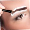 48 Sheets Eyebrow Measuring Ruler Tattoo Aid Stencil Set, Self-Adhesive Paper, White, FRCOLOR view 4