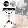 Height-Adjustable Tattoo Workstation Trolley with Removable Tray view 2
