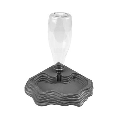 Automatic Water Dispenser, 400 ml, Terrarium Corner Bowl for Turtles, Snakes and Frogs