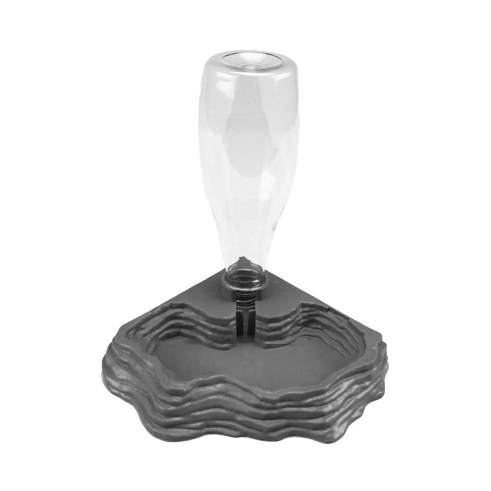 Automatic Water Dispenser, 400 ml, Terrarium Corner Bowl for Turtles, Snakes and Frogs