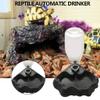 Automatic Water Dispenser, 400 ml, Terrarium Corner Bowl for Turtles, Snakes and Frogs view 3