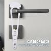 Cat Door Lock with Pattern view 3