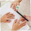 Beavorty 9-Piece Nail Art Finger Ring Color Mixing Palette view 4