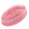 HONMEET Silicone Shower Brush with Hanging Loop, Double-Sided Massage Brush view 1