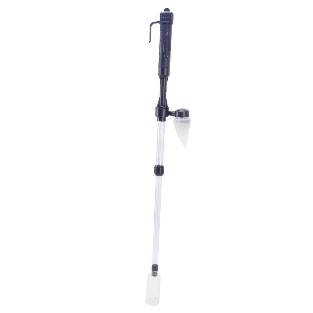 Qcwwy Aquarium Vacuum with Spiral Impeller Design, Safe Electric Water Changer and Gravel Cleaner
