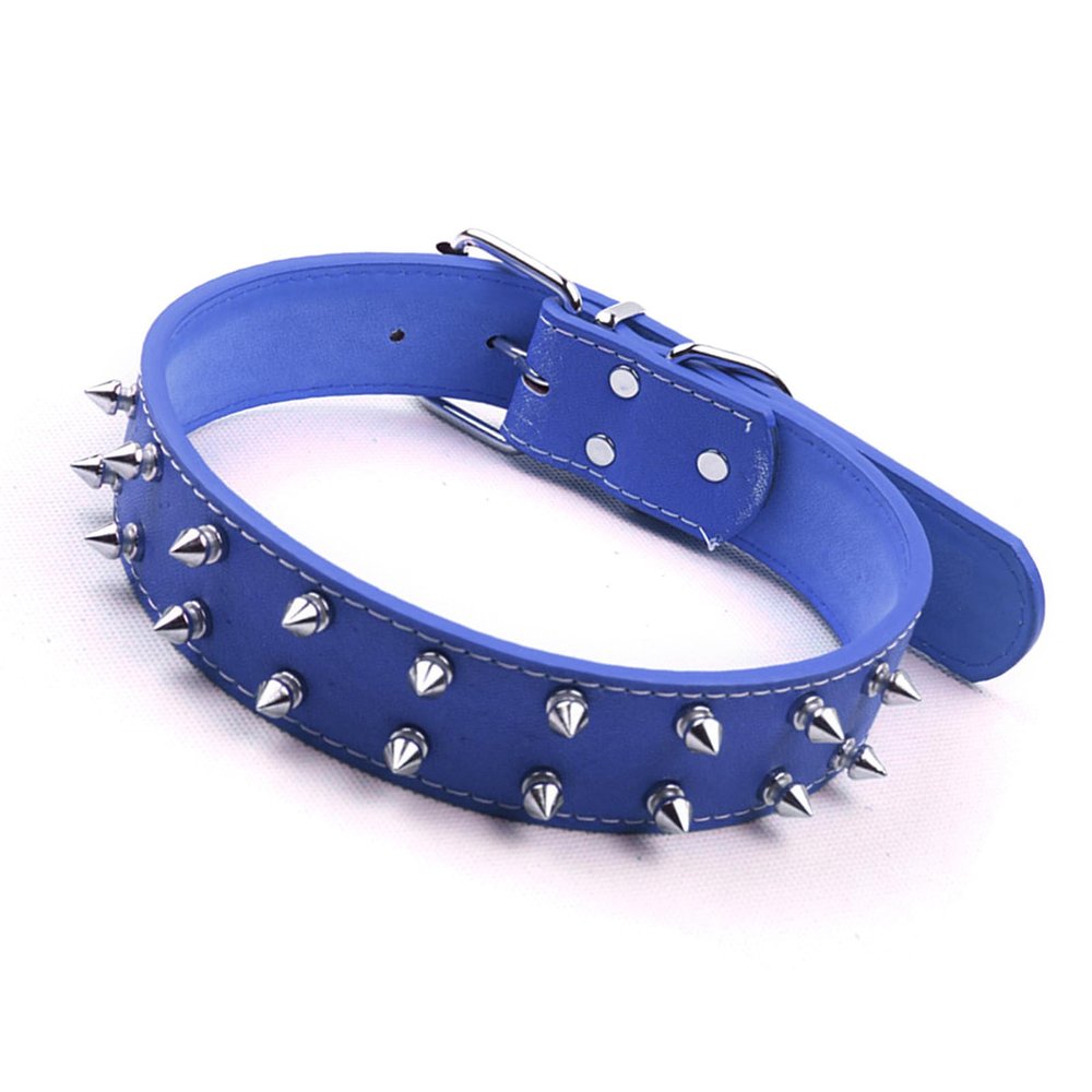 Adjustable Punk-Style Dog Collar with Studs