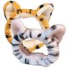 minkissy 2-Piece Plush Tiger-Ear Spa Headbands view 1
