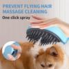 Wueiooskj Steam Cat Brush with Moisturizing Silicone Teeth, Pink view 4