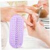 3 Double-Sided Nail Cleaning Brushes for Manicures view 2