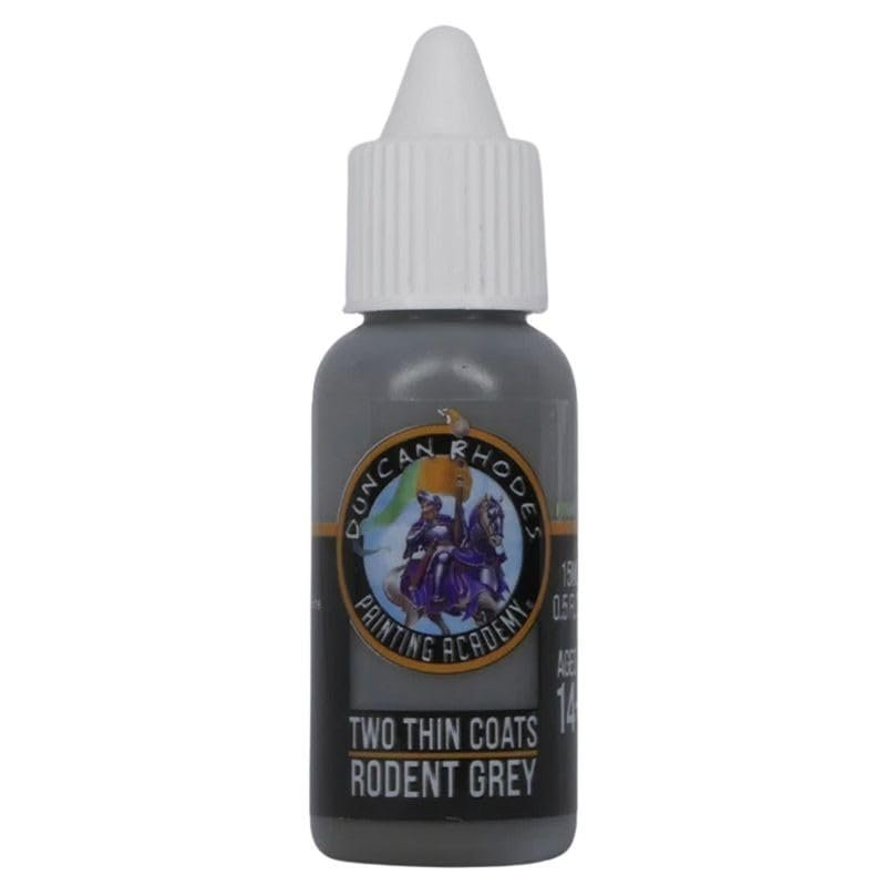 Rodent Grey TWO THIN COATS Wave Two Paint Highlight