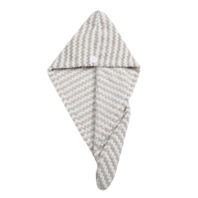 Super Absorbent Hair Towel Turban with Button
