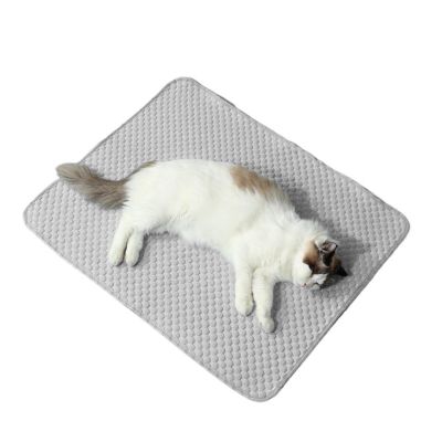 Cooling Mat for Dogs and Cats, 60 x 45 cm, Gray