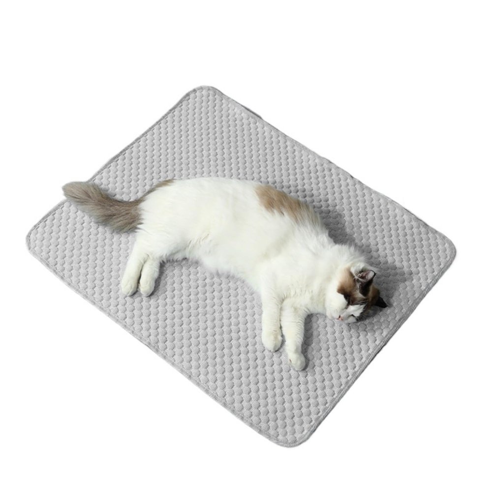 Cooling Mat for Dogs and Cats, 60 x 45 cm, Gray