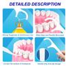 Portable Dental Floss Picks, 6 Boxes, 140 Picks for Adults view 2