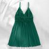 SRZYMJ White Sexy Babydoll Dress with Opening, Short Nightwear view 3