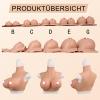 Silicone Breast Plate, B–G Cup, for Crossdressers view 2