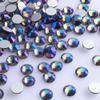 JKDSAO SS3-SS20 Glass Rhinestones, Non-Hotfix, Flat Back, AB, Montana AB-SS3, 1,440 Pieces view 4
