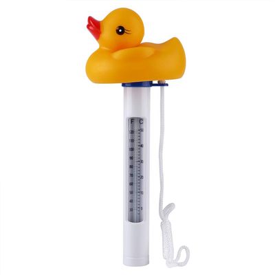 Cartoon Mini Floating Water Thermometer (Duck)