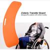 Tmendy Transfer Board for Elderly People, Thickened Wheelchair Sliding Board, Curved Transfer Board view 2