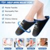 Hilph 1 Pair Gel Cooling Slippers for Feet and Chemotherapy view 2