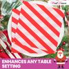 WedDecor Christmas Paper Napkins, 2-Ply, Disposable, 33 x 33 cm, Red view 4