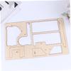 ORFOFE Hamster House with Two Levels and Ladder, Safe Villa for Hamsters and Rats view 2