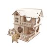 ORFOFE Hamster House with Two Levels and Ladder, Safe Villa for Hamsters and Rats view 3