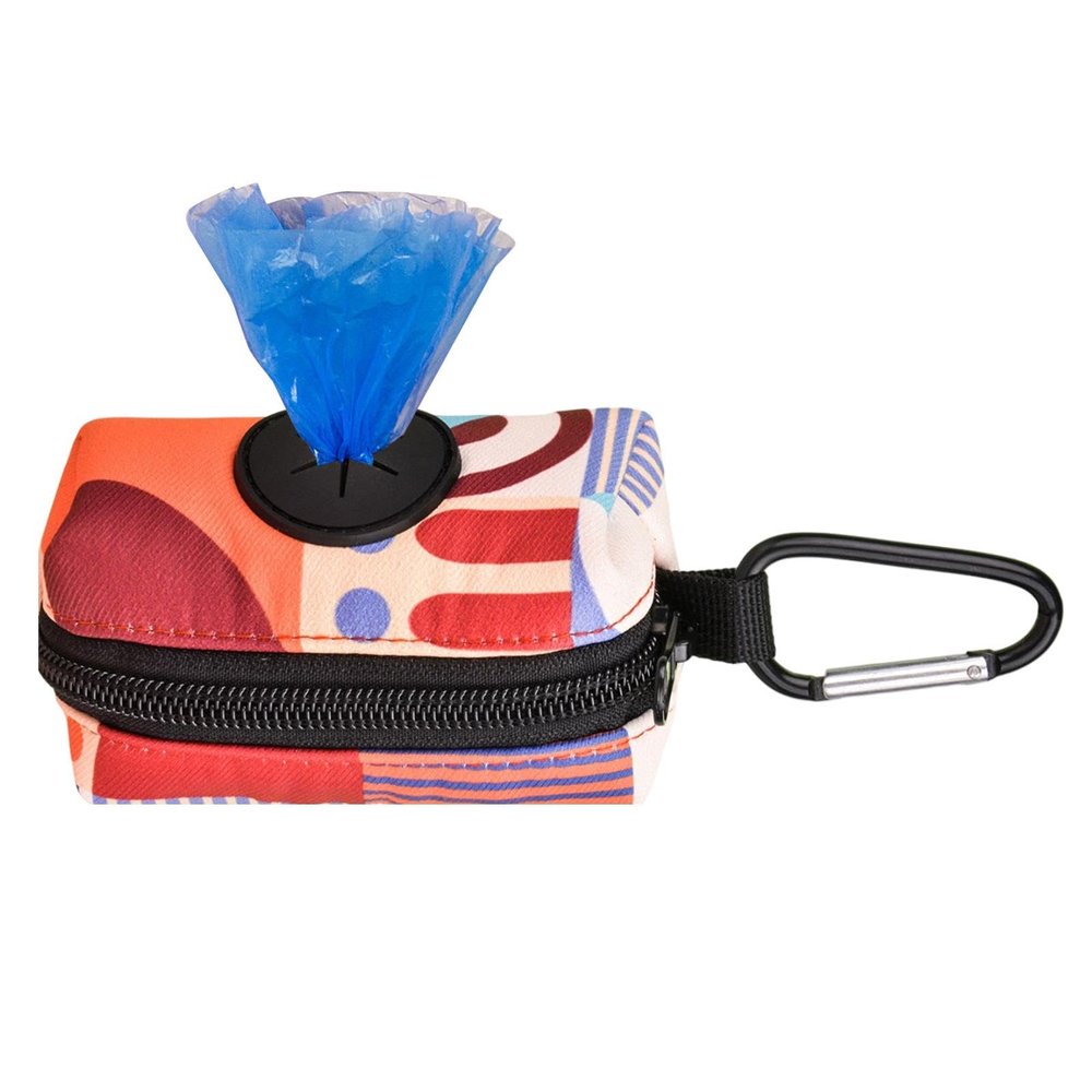 Dog Waste Bag Dispenser with Graphic Print