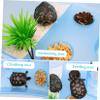 Blue Plastic Amphibian Terrarium Box with Ventilation view 2