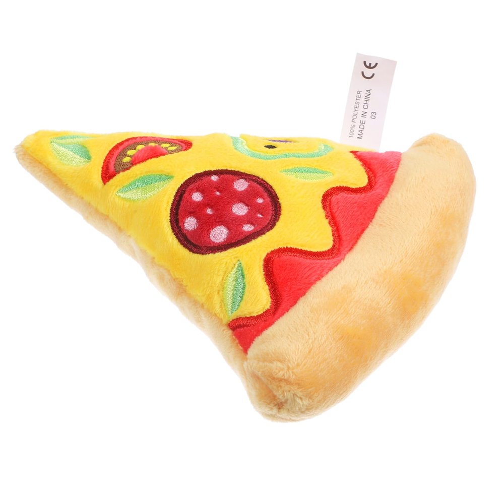 Supvox Plush Dog Toy with Squeaker, Interactive Chew Toy
